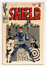 Nick Fury Agent of SHIELD #4 VG/FN 5.0 1968 picture
