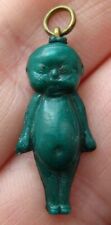 VINTAGE Celluloid GREEN BABY DOLL Kewpie Charm Cracker Jack 1940's picture