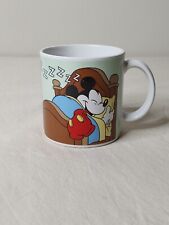 1985 Vintage Walt Disney Applause Mug Mickey sleeping #5776 picture
