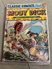 Classic Comics #5 , Moby Dick, Vintage Comic Rare picture