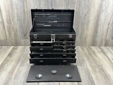 Vintage Kennedy Tool Box Machinist Chest Felt Lining 7 Drawer picture