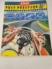 Flyer Atari POLE POSITION 2  Arcade Video Game advertisement original see pic picture