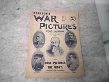 PEARSON'S WAR PICTURES GENUINE VOL1 NUMBER 7 1900 32 PG PICTURES PHOTOS picture