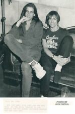 Iggy Pop with son Eric vintage music punk photo picture