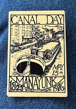 1823-1976 Canal Days In Manayunk (Neighborhood In Philadelphia) 2