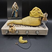 Vtg 1983 Star Wars Jabba the Hutt Playset Complete Incl Bib Fortuna BROKEN ARM picture