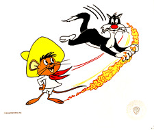 Warner Brothers Sylvester and Speedy Gonzales Model Sericel picture