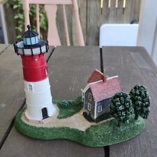 Vintage DANBURY MINT Nauset Light Lighthouse MA Replica Nautical. LJ picture