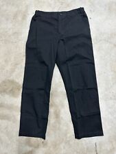 DAMAGED - Medium Reg - US Military Unisex Food Service Pants Trousers Army Cook picture