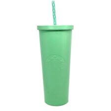 Starbucks 2016 Seafoam Mint Green Mermaid Stainless Steel Cold Cup Tumbler 24 oz picture