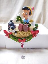 Vintage Disney Pinocchio & Figaro stocking holder Lnw picture