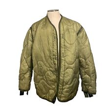 Military M65 Cold Weather Coat Liner Medium Green 8415-00-782-2888 VGC picture