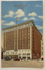 Vintage Advertising Postcard, Hotel Metropole, Cincinnati, Ohio, posted 1939 picture