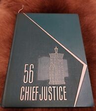 Rare Marshall College University 1956 Yearbook Huntington WV Chief Justice  picture