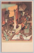 Artist Diego Rivera~Fresco~Arts & Crafts Ancient Mexico~National Palace~Vtg PC picture