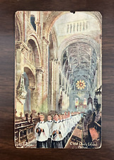 Postcard Tuck's Christ Church Cathedral Oxford England Oilette PC723 picture