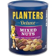 PLANTERS DELUXE MIXED NUTS - 15.25oz - CANISTER - PACK OF 2 picture