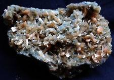 Stunning Stilbite Bleds On Coral Chalcedony Formation Base #10.12 picture