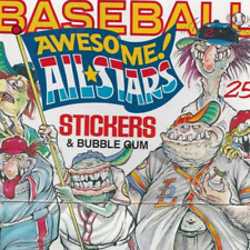 1988 Leaf Awesome All-Stars Card Stickers - Pick Your Card picture