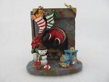 Up The Chimney He Rose 1996 Bradford Night Before Christmas Ornament 89427 picture