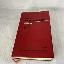 Vintage 1973 Michelin Italia Italy Tourism Travel Guide, Italian picture