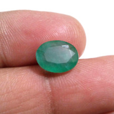 Awesome Zambian Emerald Oval 3.50 Crt Beautiful Green Faceted Loose Gemstone picture