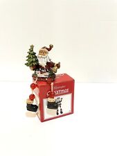 Gorgeous Handcrafted Santa Shelf Sitter in Box picture