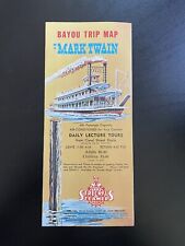 1970s Mark Twain Steamer New Orleans Brochure picture