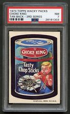 1973 Topps Wacky Packages Choke King PSA 7 3rd Series Nice picture