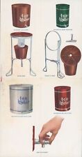 1908 Color Ice Savers Bucket Trade Brochure Corley Hayes Fibrotta Dealer picture