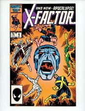 X-Factor #6 Comic Book 1986 VF- 1st Full App and Cover Apocalypse Marvel picture