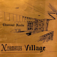 1970s The Normandy Village Charcoal Foods Restaurant Menu Minneapolis Minnesota picture