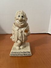 Vintage 1970's Wallace Berries Figure Drinking Is The Best Way to see If Your .. picture