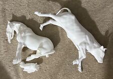 BODY: unpainted artist resin sitting draft horse, ALCHEMY picture
