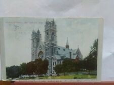 VTG Postcard, Catholic cathedral salt lake City Utah picture
