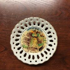 Carlsbad Caverns Rock Of Ages 5 inch Souvenir Collectible Plate Vintage G4 picture