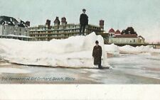 OLD ORCHARD ME - Ice Formation at Old Orchard Beach - udb (pre 1908) picture