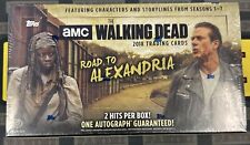 Topps AMC The Walking Dead Road To Alexandria Sealed Hobby Box New  picture