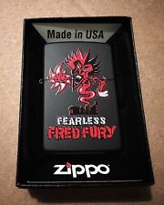 ICP Zippo Fearless Fred Fury FFF Rare Lighter Insane Clown Posse Black Sealed picture