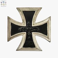 ✠ WWII 1939 GERMAN 1ST CLASS IRON CROSS MEDAL 1957 ISSUE 3 PIECE MAGNETIC CORE picture