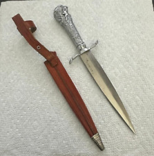 Vintage Knife Korium Clawfoot Single Edge Dagger Solingen Germany W/Sheath picture