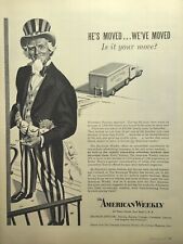 The American Weekly Magazine Vintage Print Ad 1954 picture