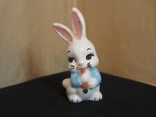 Vintage Hand Crafted Easter Bunny Rabbit Ceramic Figurine 4