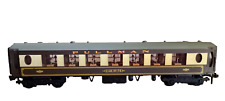 HORNBY DUBLO OO GAUGE CAR NO.74 PULLMAN DINING COACH. Brown/Cream/Plastic. picture