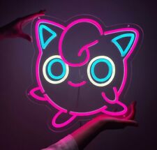JIGGLYPUFF NEON LIGHT LED SIGN Decor USB Powered picture
