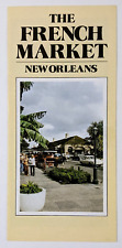 1980s The French Market New Orleans Louisiana LA Vintage Travel Brochure Beignet picture