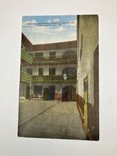 Courtyard & Prison Rooms In The Cabildo New Orleans VINTAGE Postcard picture