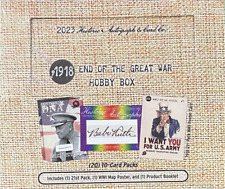 2023 Historic Autographs HA 1918 End of the Great War Hobby Box Babe Auto Chance picture