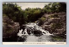 Ogunquit ME- Maine, Falls Of Josias River, Antique, Vintage Souvenir Postcard picture