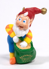 Rudolph's Helper Elf Presents Hallmark Keepsake Christmas Ornament 1996 picture